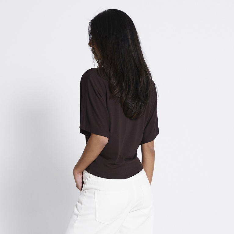 Tee top "Emmie" Brown